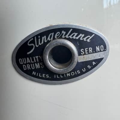 Vintage 1980s Slingerland Spirit-1000 Niles USA 10x8 Rack Tom Drum image 2