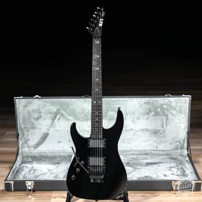 ESP LTD KH-602 LH Kirk Hammett Signature Left-Handed Guitar w/Case – Black image 1