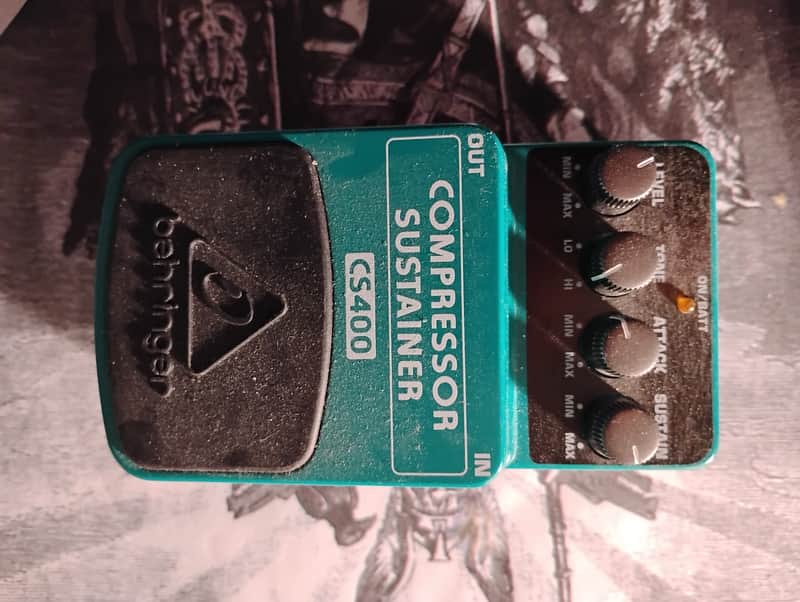 Behringer CS400 Compressor Sustainer Pedal 2010s - Standard image 1