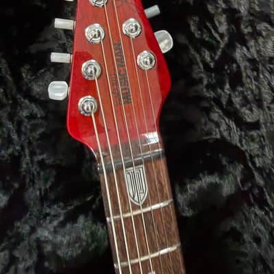 Ernie Ball Music Man JP7 BFR Ball Family Reserve - Cherry Burst image 4