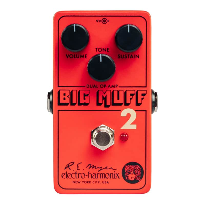 Electro-Harmonix Big Muff Pi 2 Dual Op-Amp Fuzz Pedal - Open Box image 1