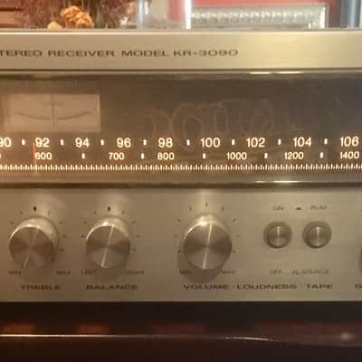 Kenwood 3090 late 70s silver face Vintage Receiver image 1