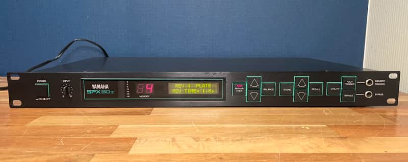 [Excellent] Yamaha SPX90 II Digital Sound Processor - Black image 1
