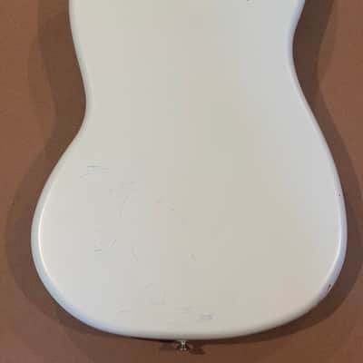 Fender Mustang w/ Fender Hard Case | Satin Sonic Blue  | American Performer Series image 7
