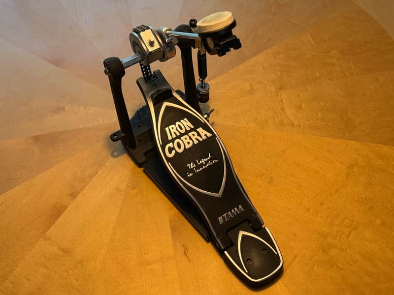 Tama Iron Cobra 900 Series Power Glide Single Bass Drum Pedal 2010s - Black/Chrome image 1
