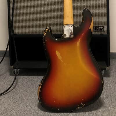 Fender Jazz Bass 1972 - Sunburst Vintage image 10