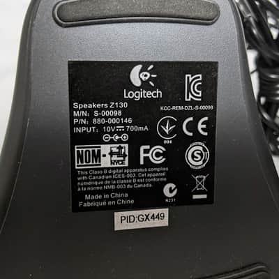 Logitech - Z130 2.0 Stereo Speaker System (2-Piece) - Black image 6