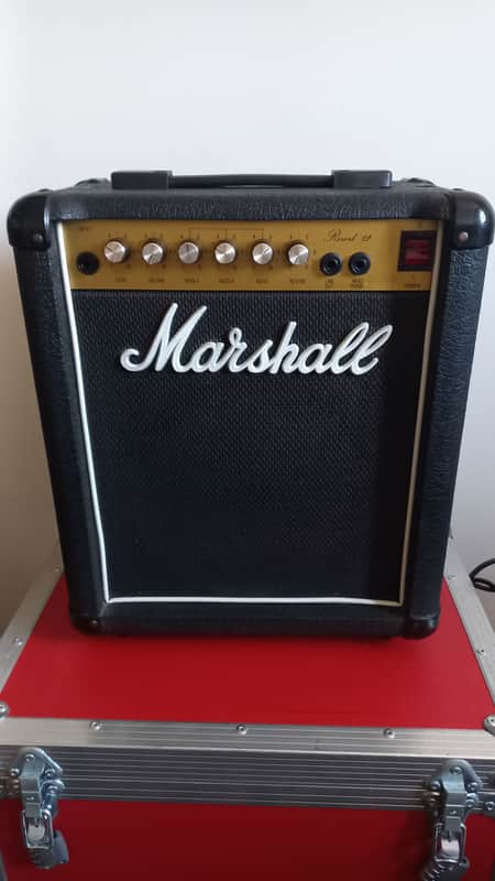Marshall Model 5205 Reverb 12 12-Watt 1x10" Solid State Guitar Combo 1984 - 1991 - Black image 1