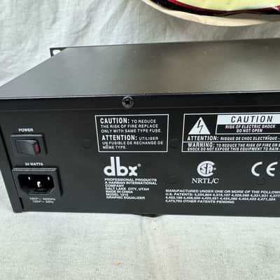 dbx 1215 Graphic Equalizer EQ Rack 2006 image 8