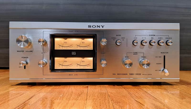 Sony SQD-2020 Quad Decoder / Preamp / Fully Serviced / Mint / | Reverb