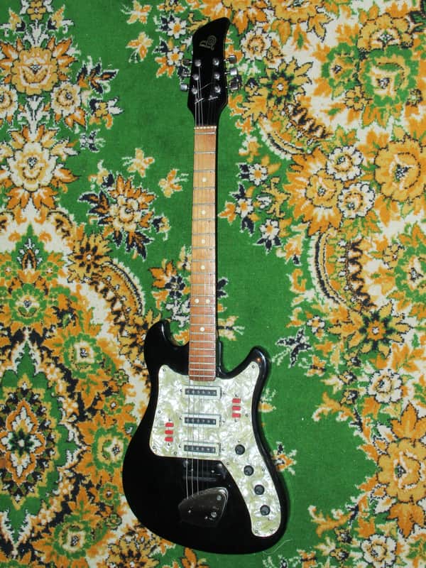 AELITA-2 RARE Soviet Vintage Electric Guitar USSR Russia 1980 image 1