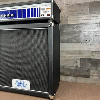 Risson B200 Custom Bass Amp Head & 1x15" Cabinet W/Covers image 5