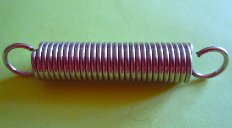 Universal Heavy-Duty Bass Drum Pedal Spring - NOS image 1