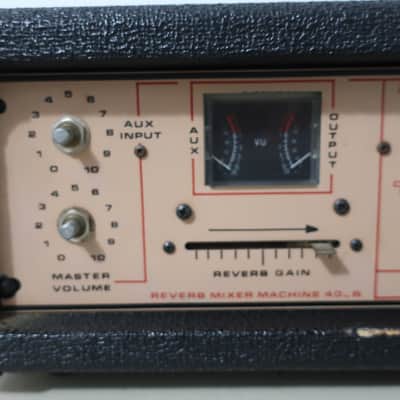 Vintage 1970s Earth Sound Research Reverb Mixer Machine 4D_R Peavey Rare! Project Faint Low Distortion All Offers Considered image 2