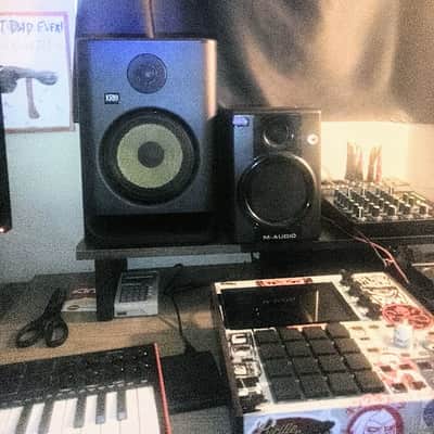 KRK RP-8 Rokit G5 7" Active Studio Monitors - Pair 2024 - Present - Black image 1