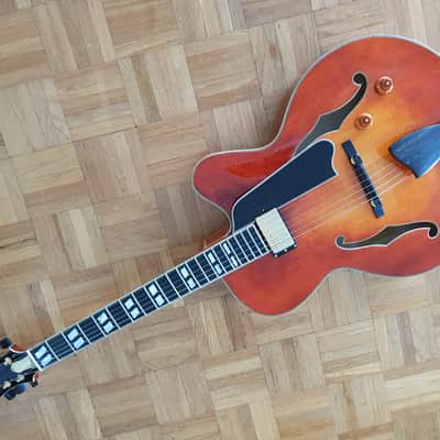 2015 Eastman   AR580CE HB  Honeyburst image 1