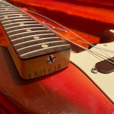 Fender Duo-Sonic 1963 Sunburst with OHSC image 20