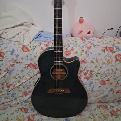 Made in Japan Law-suit Era 80's REFURBISHED Acoustic Aria acoustic Elecord FEA 10Z image 5