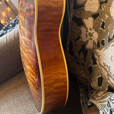 McKerrihan Monk - Master Luthier Handbuilt 16” Archtop - No F-Holes - Carved Spruce Top - Quilted Maple Back+Sides w/OHSC image 20