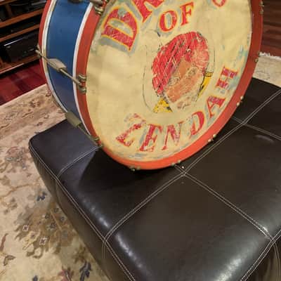 Slingerland Bass w/ calfskin painted heads 1930-1940’s image 6