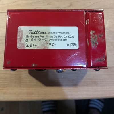Fulltone Distortion Pro 2000s - Red image 2