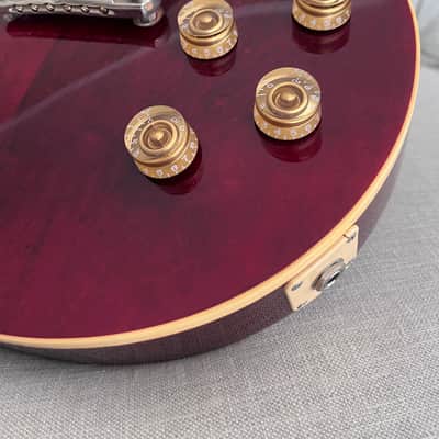 Gibson Les Paul Classic w/ Lollar Imperial Humbucker Upgrade Mod - Made in 2000 - Cherry Red - OHSC image 6