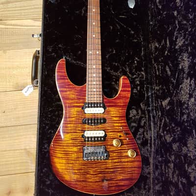 2010 Suhr Custom Modern Guthrie Govan Signature Flame Maple Top Electric Guitar image 1