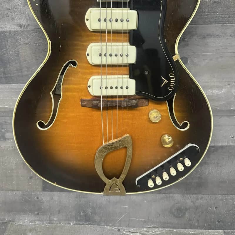 1958 Guild X350 Tobacco Burst