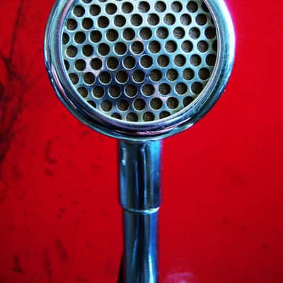 Vintage RARE 1930's Western Electric D 173069 crystal microphone w cable and stand Altec RCA image 2