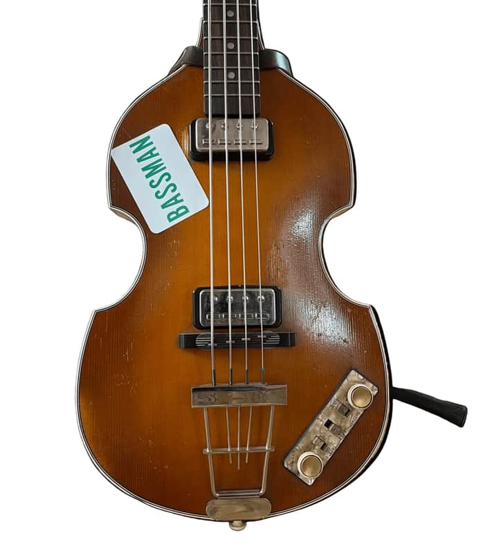 Hoefner 500/1 Relic 63" Beatles Bass 2015-2017 - Violin Sunburst image 1
