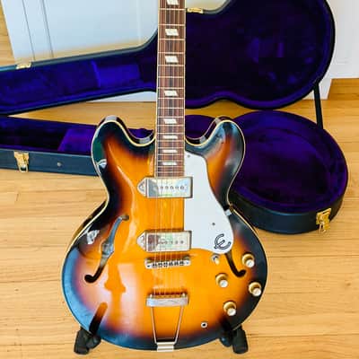 Epiphone Elitist Casino, w/Case, Near Mint, 2008 - Vintage Sunburst image 7