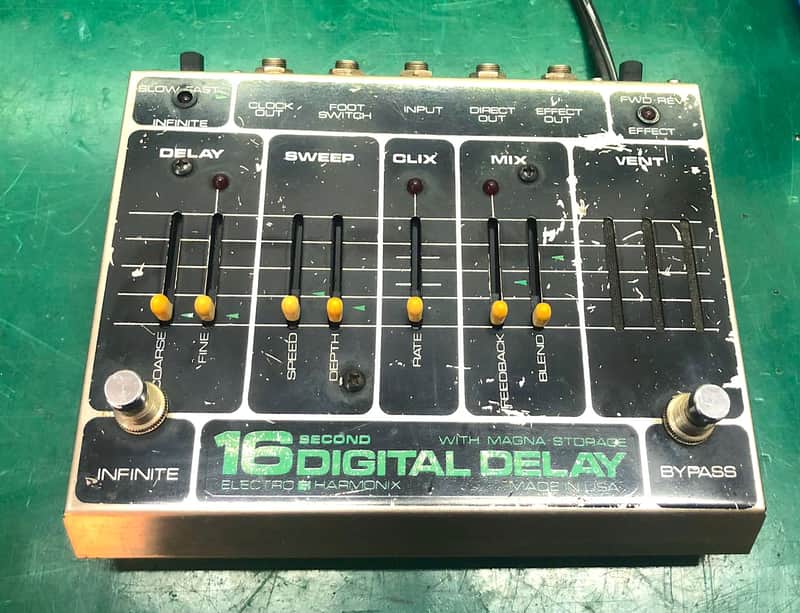 Rare Electro-Harmonix 16 Second Digital Delay 1980s Vintage + Controller image 1
