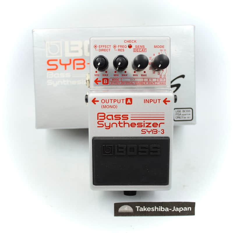SYB-3 BOSS ベース シンセサイザー ボス Boss SYB-3 Bass Synthesizer | Guitar Nine