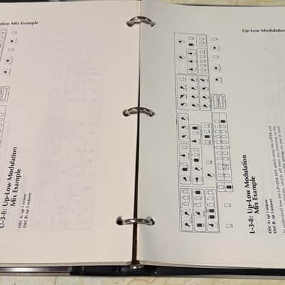 SERVICED & RESTORED Dual Manual PROPHET 10 Rev3 w/ORIGINAL OWNERS MANUAL, MIDI, Foot switch pedals, Road case, & Specs sheet - Sequential Circuits SCI image 11