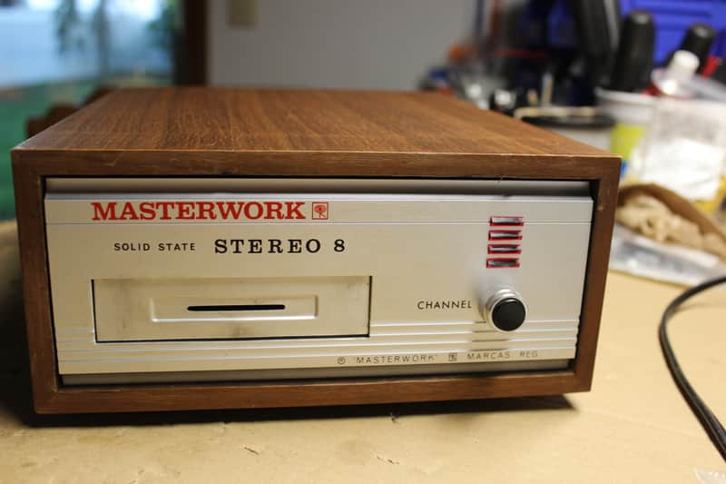 Restored Masterwork M-8003 8 track player image 1
