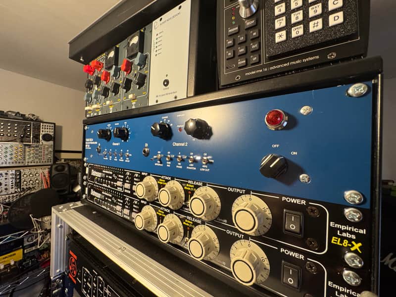 Tube-Tech MP 2A Dual Mic Preamplifier / DI 2010s - Blue image 1