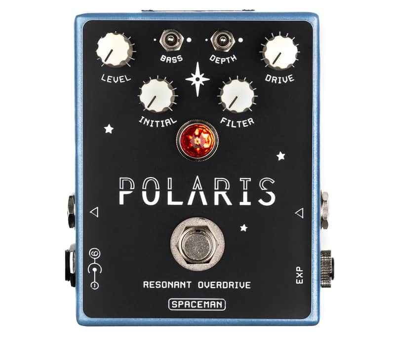 Spaceman Effects Polaris Resonant Overdrive Light Blue Edition image 1