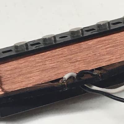 Fender Japan MIJ Strat Bridge Pickup Vintage 1980s Natural Relic Black Ceramic Bobbin image 4