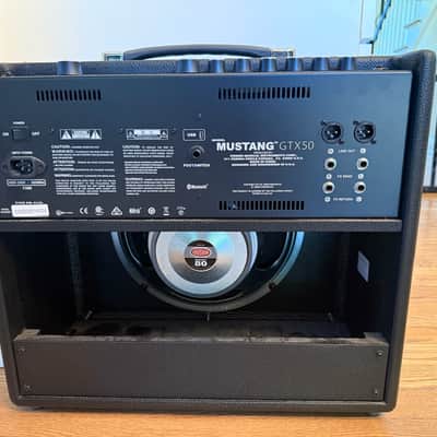 Fender Mustang GTX50 50-Watt 1x12" Digital Modeling Guitar Combo 2020 - Present - Black image 3