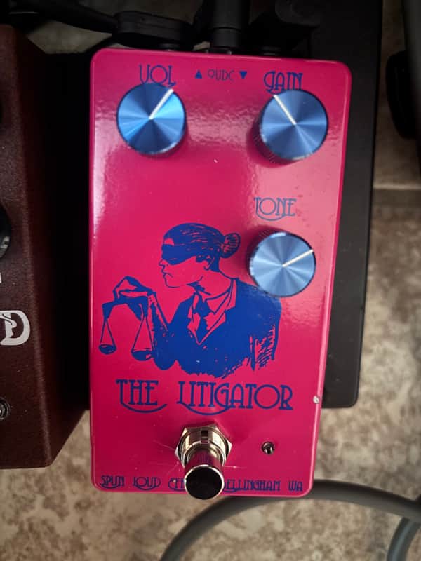 Spun Loud Effects Litagator Overdrive 2020s - Pink image 1