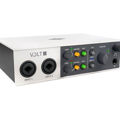 Universal Audio Volt 2 2-in/2-out USB 2.0 Audio Interface w/ Built-In Mic Preamp image 1