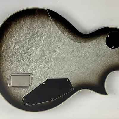 ESP Eclipse Custom Silver Liquid Metal Burst LEFT HANDED Electric Guitar LH + Hard Case MIJ - NEW - IN STOCK image 15