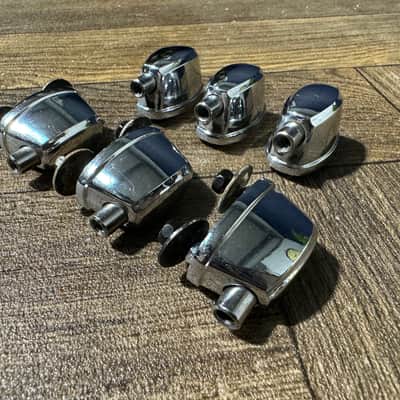 Pearl Forum Tom Drum Spares Lugs 25mm Hardware  Set Of 6 #MU10 image 3