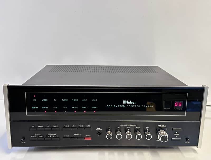 McIntosh C35 2-Channel Solid State System Control Center