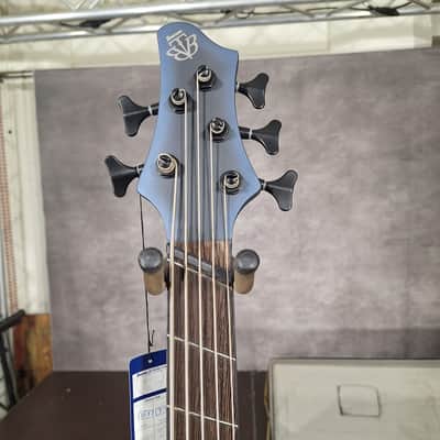 Ibanez BTB605MS-MAM Bass Workshop 2024 - Present - Midnight Arctic Ocean Matte image 6