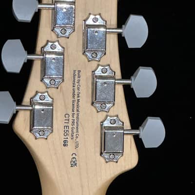 PRS SE Silver Sky 2022 - Present - Stone Blue + Upgraded Tuners image 7