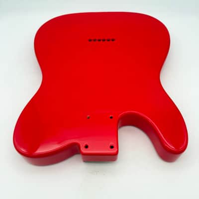 HooDoo Telecaster Body Roasted Ash Fiesta Red htb5321 image 7