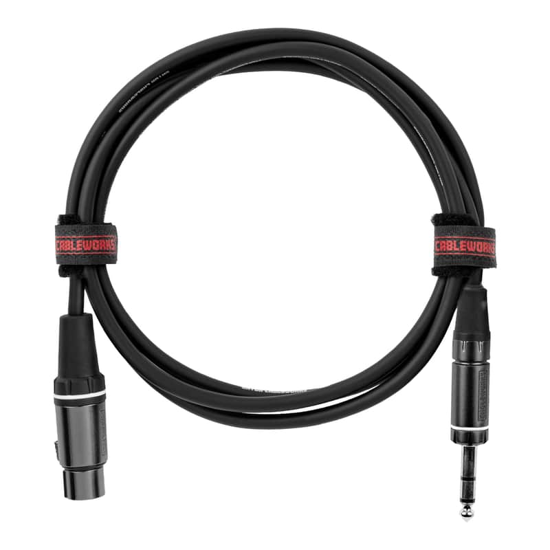 Gator XLR-05FTRS Composer Series Cable TRS Male to XLR Female 5 ft 150 cm image 1