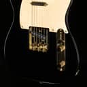 Squier 40th Anniversary Telecaster, Gold Edition, Laurel Fingerboard, Gold Anodized Pickguard, Black (065)