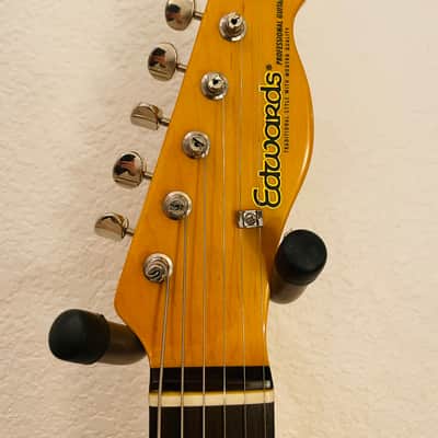 Edwards By ESP E-TE-92 CTM LPB Telecaster Custom Lacquer Finish 2012 - Lake Placid Blue image 10